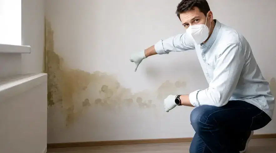 Mold problem example in Pueblo, CO